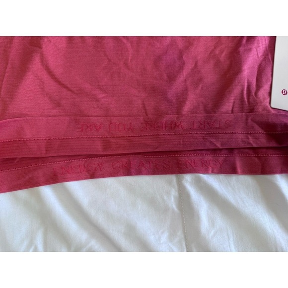 Lululemon Swiftly Tech Racerback Tank 2.0 Race Size 14 Dessert Red NWT - Picture 7 of 10